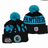 Carolina Panthers Team Logo Knit Hat YD (14),baseball caps,new era cap wholesale,wholesale hats